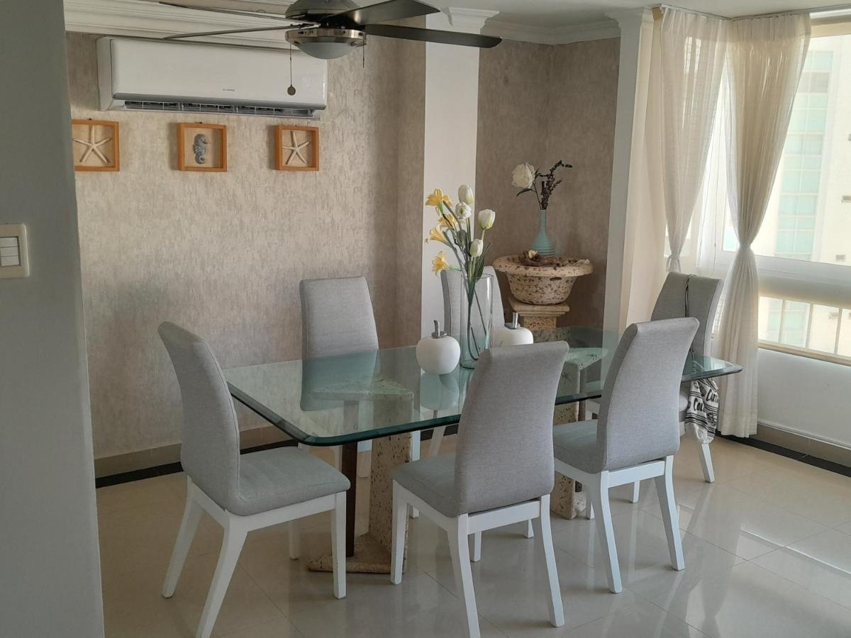 Oceanside 3-Bedroom Apartment In Fun Tourist Area Cartagena Eksteriør bilde